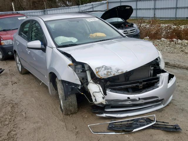 3N1AB6AP2BL604817 - 2011 NISSAN SENTRA 2.0 SILVER photo 1