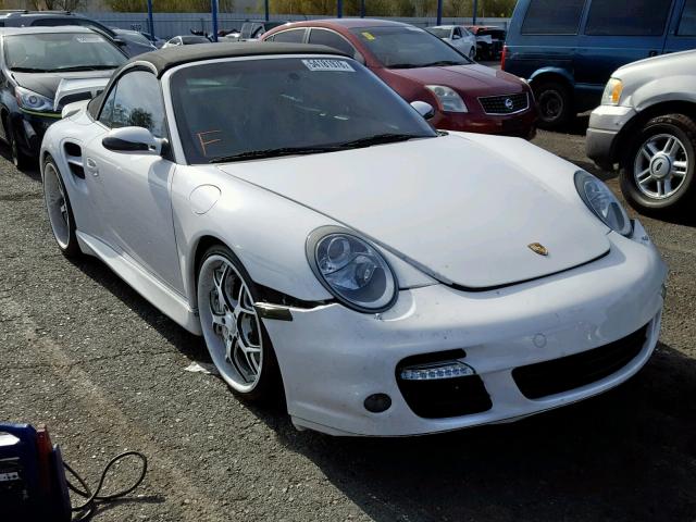 WP0CD29948S789350 - 2008 PORSCHE 911 TURBO WHITE photo 1