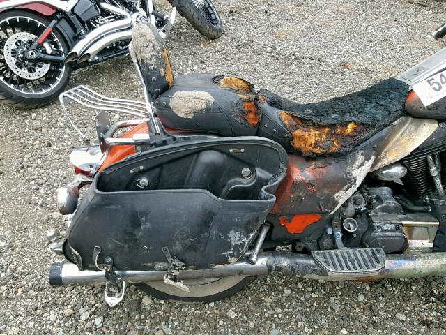 1HD1FDV17YY637555 - 2000 HARLEY-DAVIDSON FLHR BURN photo 6