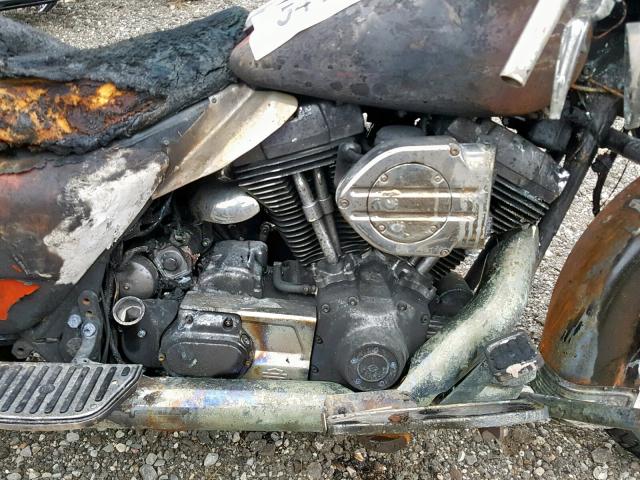 1HD1FDV17YY637555 - 2000 HARLEY-DAVIDSON FLHR BURN photo 7