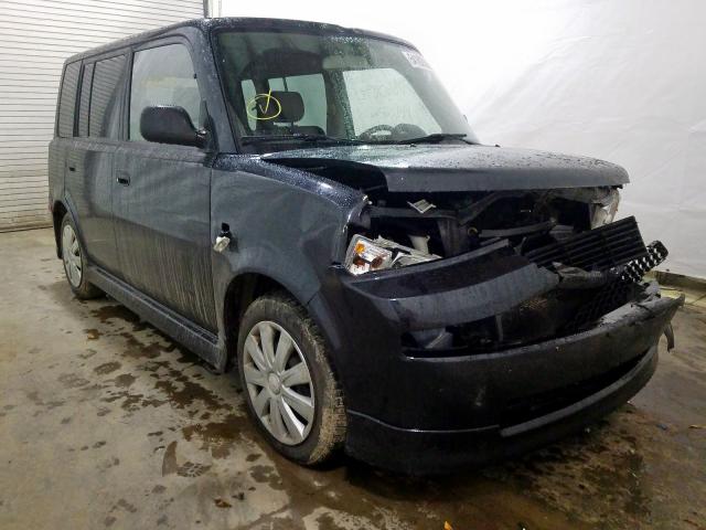 JTLKT324350209973 - 2005 TOYOTA SCION XB BLACK photo 1