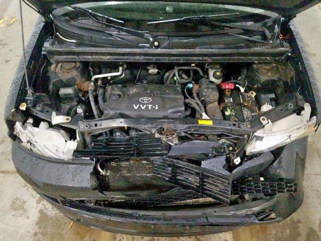 JTLKT324350209973 - 2005 TOYOTA SCION XB BLACK photo 7