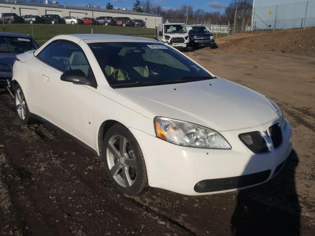 1G2ZH361374148426 - 2007 PONTIAC G6 GT WHITE photo 1