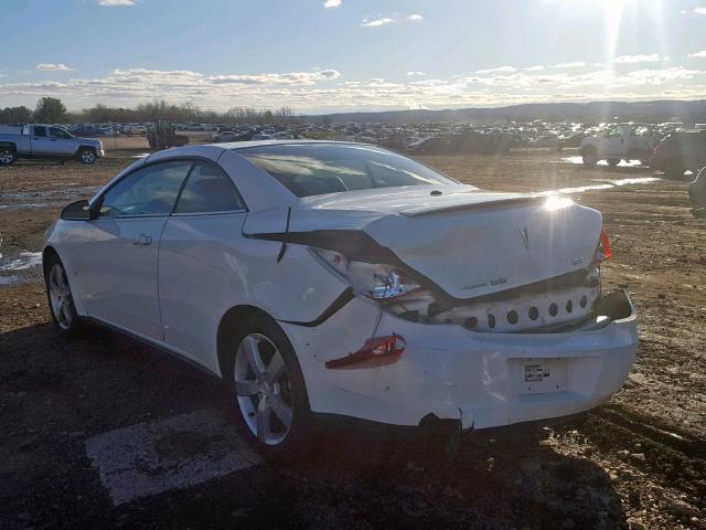 1G2ZH361374148426 - 2007 PONTIAC G6 GT WHITE photo 3