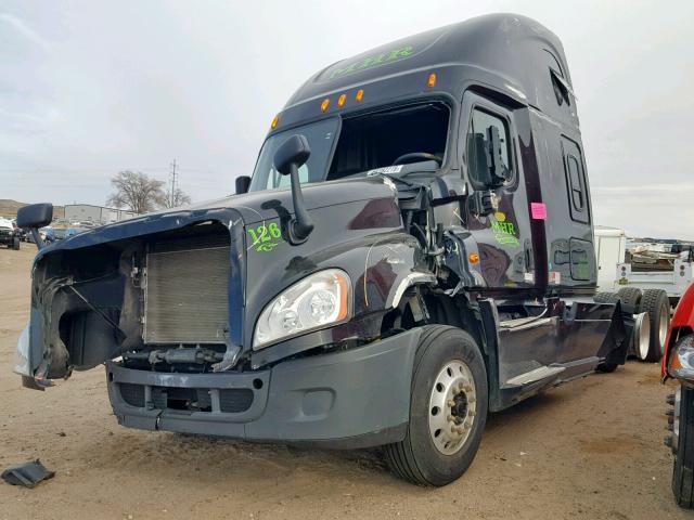 3AKJGLD51FSGB8017 - 2015 FREIGHTLINER CASCADIA 1 BLACK photo 2