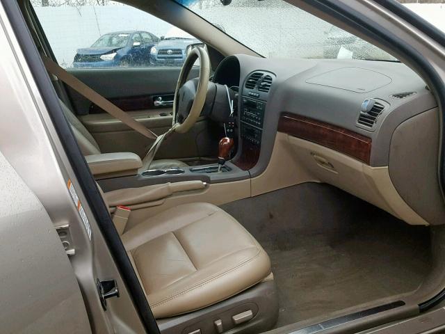 1LNHM87A61Y693627 - 2001 LINCOLN LS BEIGE photo 5