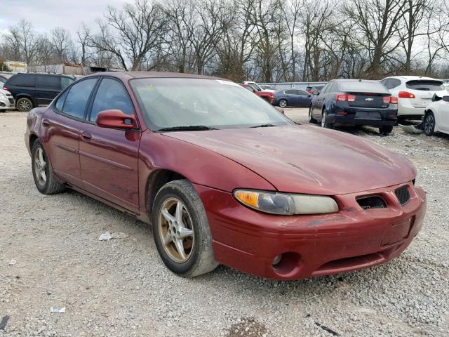 1G2WK52J73F176170 - 2003 PONTIAC GRAND PRIX მუქწითელი ფოტო 1