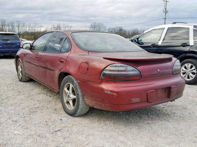 1G2WK52J73F176170 - 2003 PONTIAC GRAND PRIX მუქწითელი ფოტო 3