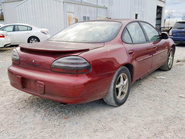 1G2WK52J73F176170 - 2003 PONTIAC GRAND PRIX მუქწითელი ფოტო 4
