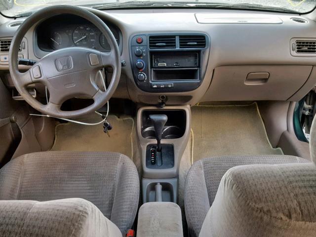 2HGEJ6612XH567632 - 1999 HONDA CIVIC BASE Yaşıl foto 9