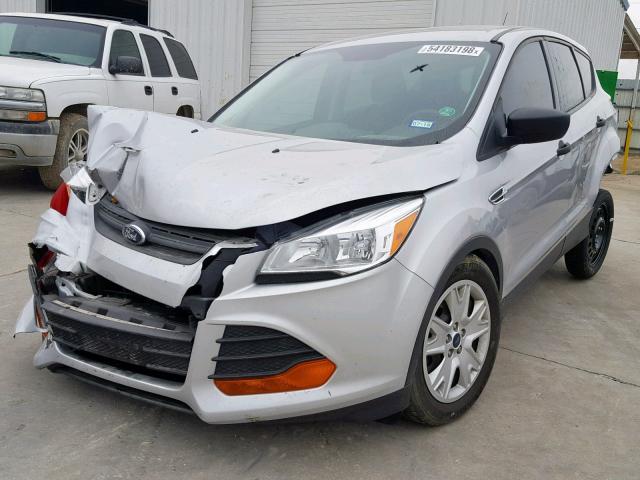 1FMCU0F72GUA52444 - 2016 FORD ESCAPE S SILVER photo 2