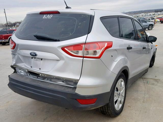 1FMCU0F72GUA52444 - 2016 FORD ESCAPE S SILVER photo 4