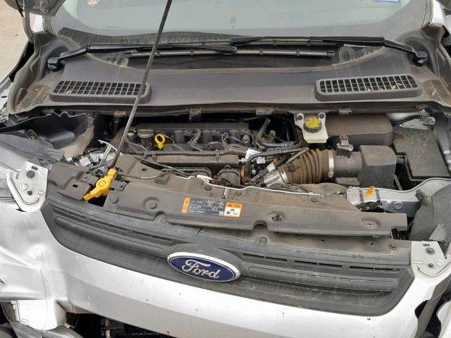 1FMCU0F72GUA52444 - 2016 FORD ESCAPE S SILVER photo 7