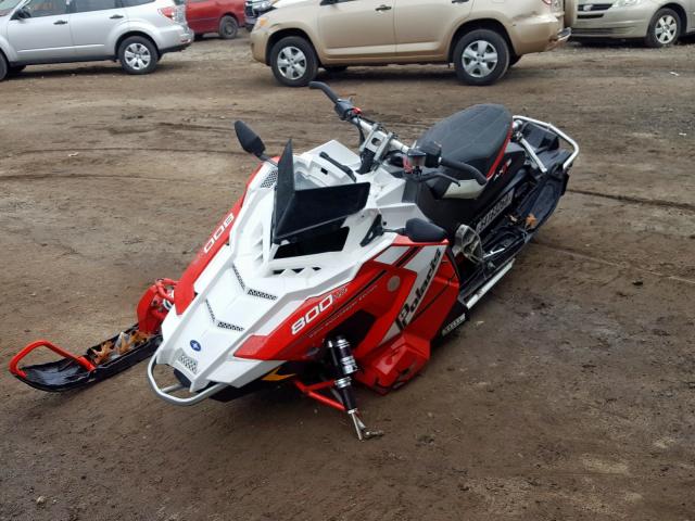SN1DS8PS8FC541318 - 2015 POLA SNOWMOBILE RED photo 2