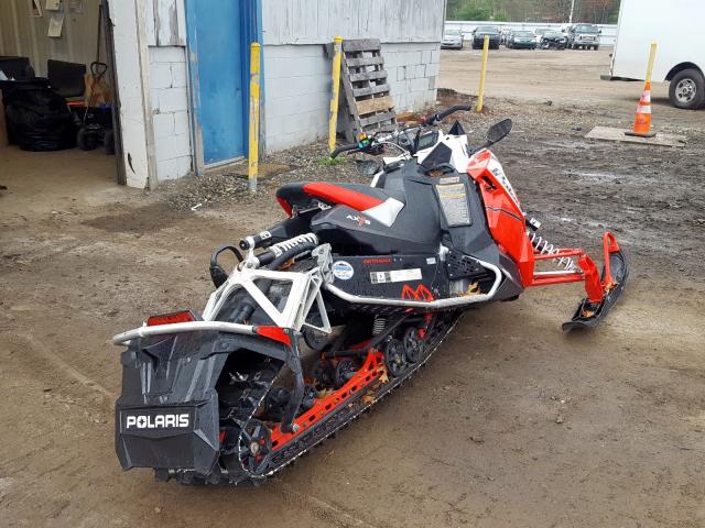SN1DS8PS8FC541318 - 2015 POLA SNOWMOBILE RED photo 4