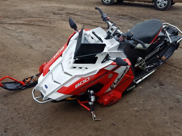 SN1DS8PS8FC541318 - 2015 POLA SNOWMOBILE RED photo 9