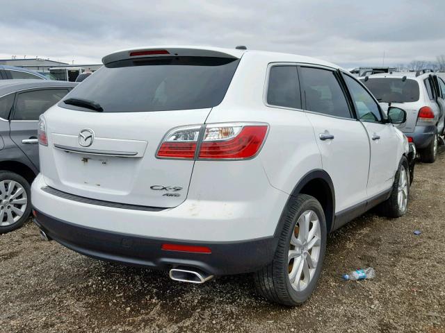 JM3TB3DA5B0326625 - 2011 MAZDA CX-9 WHITE photo 4