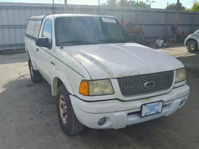 1FTYR10U03PB87902 - 2003 FORD RANGER WHITE photo 1