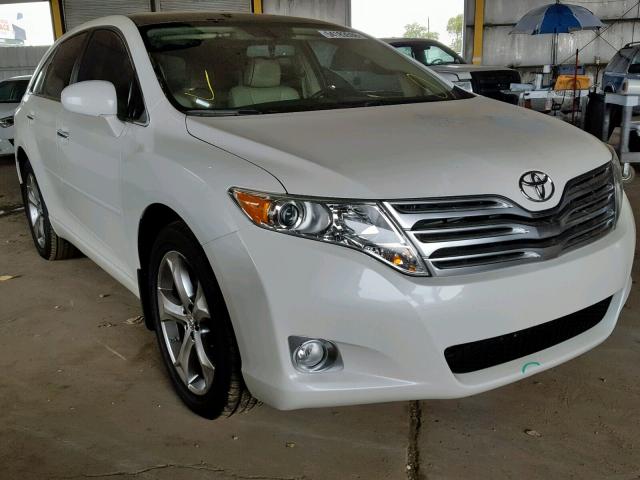 4T3ZK3BB3BU039892 - 2011 TOYOTA VENZA BASE WHITE photo 1