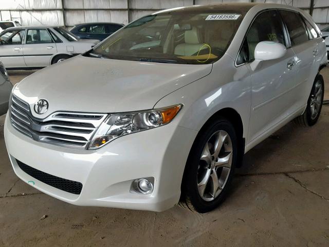 4T3ZK3BB3BU039892 - 2011 TOYOTA VENZA BASE WHITE photo 2