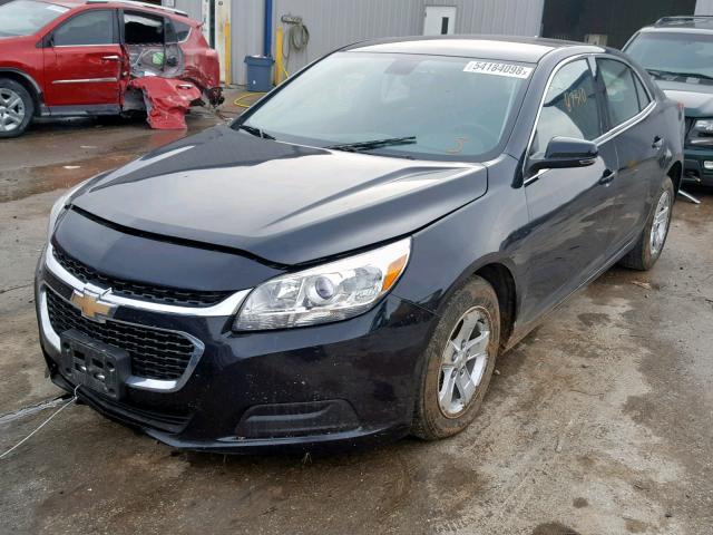 1G11C5SL4EF277487 - 2014 CHEVROLET MALIBU 1LT BLACK photo 2