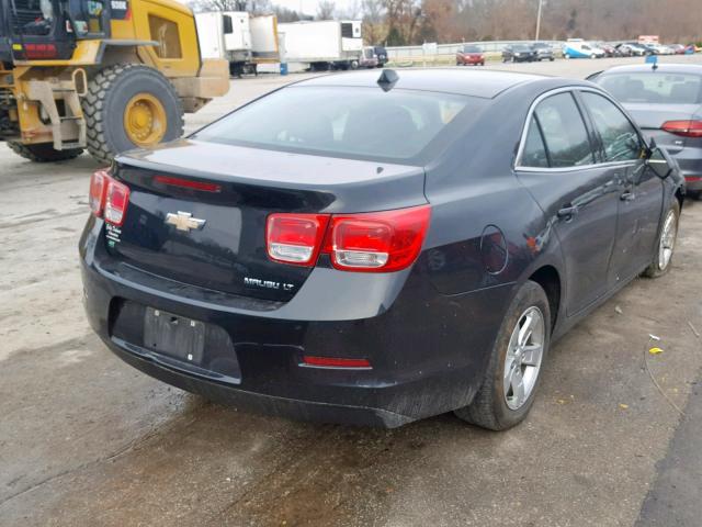 1G11C5SL4EF277487 - 2014 CHEVROLET MALIBU 1LT BLACK photo 4