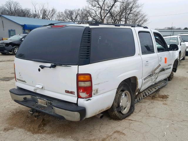 3GKFK16Z43G135955 - 2003 GMC YUKON XL K WHITE photo 4