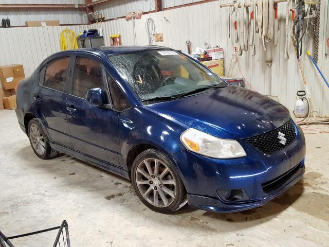 JS2YC414085101580 - 2008 SUZUKI SX4 BLUE photo 1