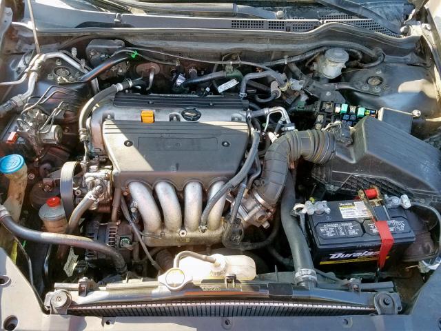 1HGCM564X7A218462 - 2007 HONDA ACCORD LX GRAY photo 7