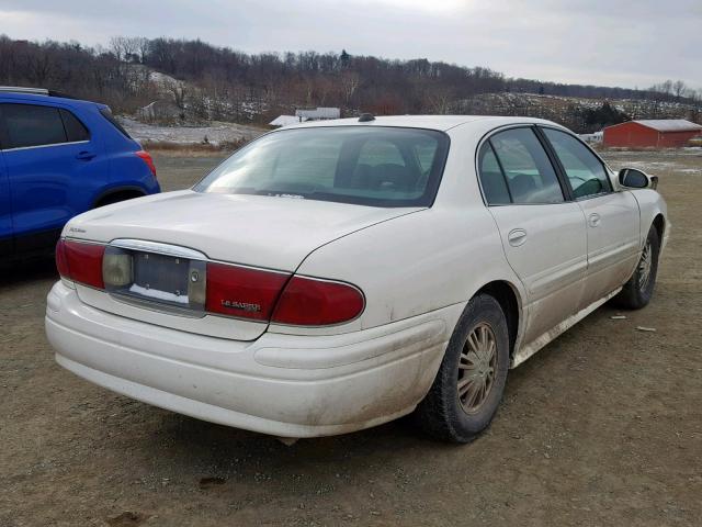 1G4HP52KX4U160553 - 2004 BUICK LESABRE CU WHITE photo 4