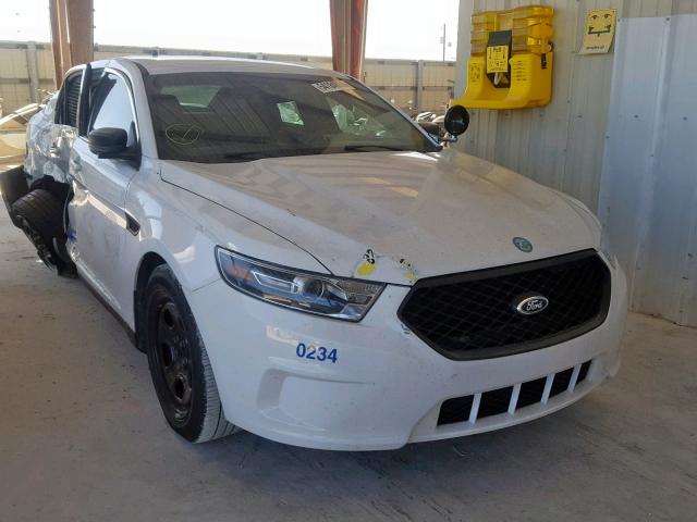 1FAHP2MK6GG126652 - 2016 FORD TAURUS POL WHITE photo 1