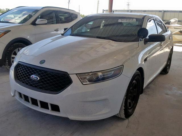 1FAHP2MK6GG126652 - 2016 FORD TAURUS POL WHITE photo 2