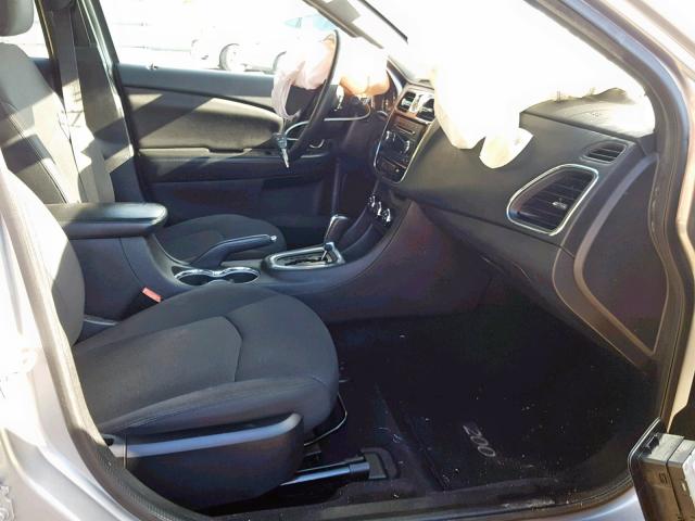 1C3CCBAB4EN213581 - 2014 CHRYSLER 200 LX SILVER photo 5