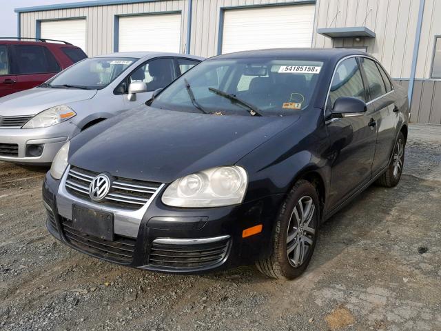 3VWSF71K86M724554 - 2006 VOLKSWAGEN JETTA 2.5 BLACK photo 2