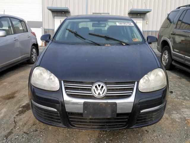 3VWSF71K86M724554 - 2006 VOLKSWAGEN JETTA 2.5 BLACK photo 9