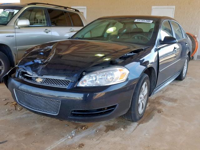 2G1WA5E39F1146295 - 2015 CHEVROLET IMPALA LIM BLACK photo 2