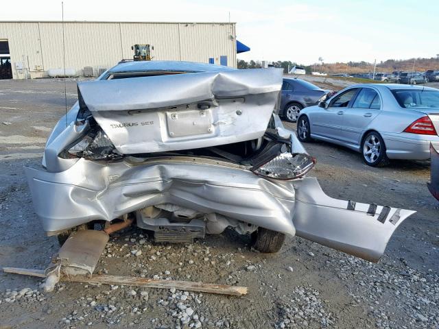 1FAFP55203A177360 - 2003 FORD TAURUS SES SILVER photo 9