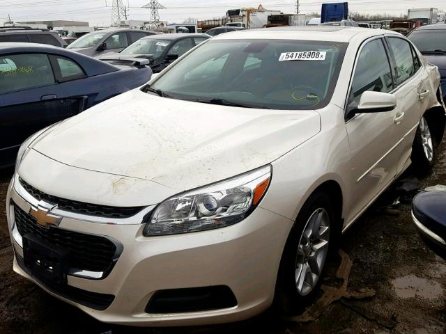 1G11C5SL8EF170555 - 2014 CHEVROLET MALIBU 1LT WHITE photo 2