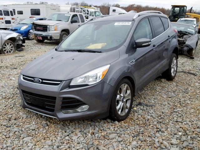 1FMCU0JX8EUA66742 - 2014 FORD ESCAPE TIT GRAY photo 2