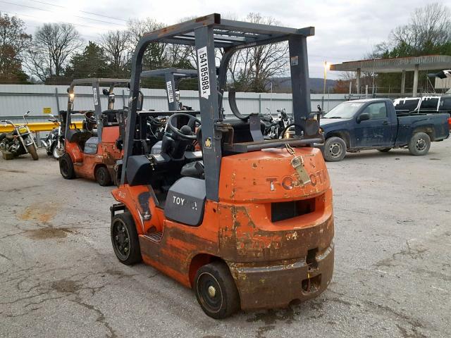 62918 - 2000 TOYOTA FORKLIFT ORANGE photo 3