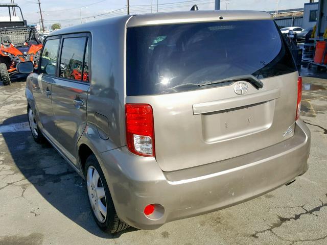 JTLZE4FE1B1132365 - 2011 TOYOTA SCION XB 金色 照片 3