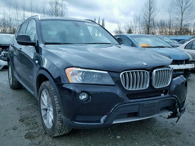 5UXWX9C53D0D03749 - 2013 BMW X3 XDRIVE2 BLACK photo 1