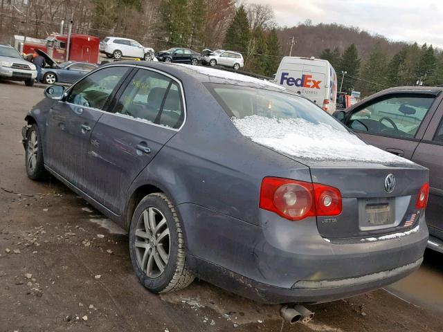 3VWRF81K56M641331 - 2006 VOLKSWAGEN JETTA 2.5 GRAY photo 3