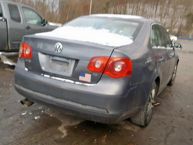 3VWRF81K56M641331 - 2006 VOLKSWAGEN JETTA 2.5 GRAY photo 4