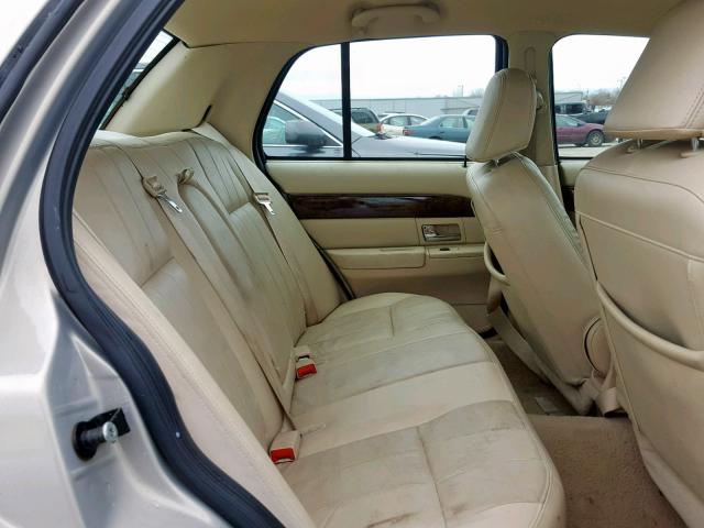 2MEHM75V06X617914 - 2006 MERCURY GRAND MARQ BEIGE photo 6