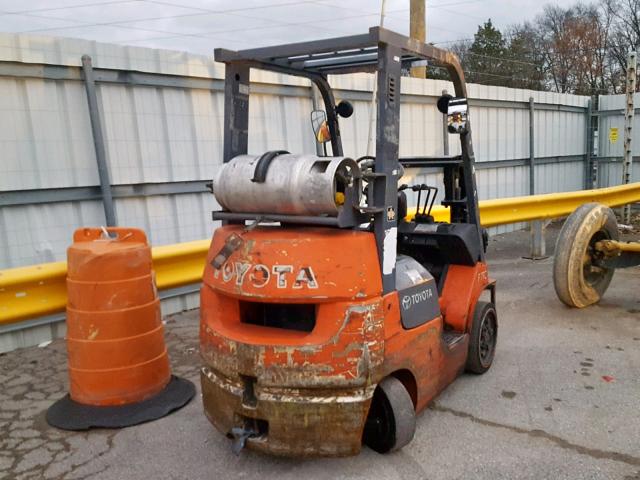 70306 - 2001 TOYOTA FORKLIFT ORANGE photo 4