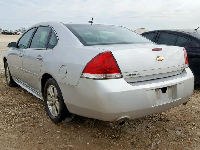 2G1WA5E34F1108795 - 2015 CHEVROLET IMPALA LIM SILVER photo 3