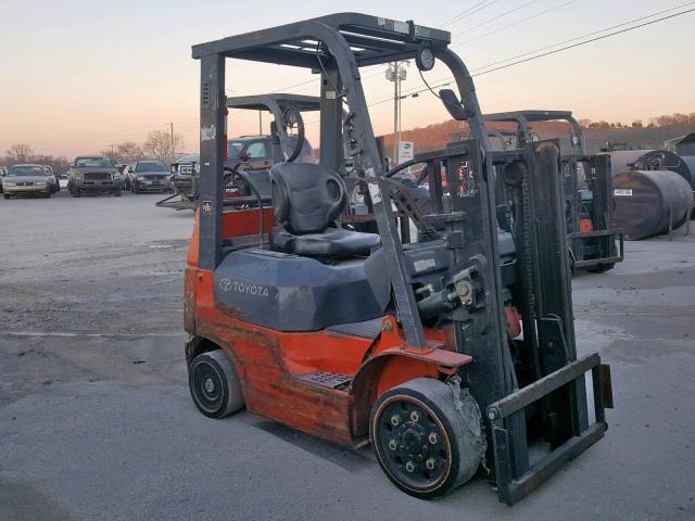 79013 - 2001 TOYOTA FORKLIFT ORANGE photo 1