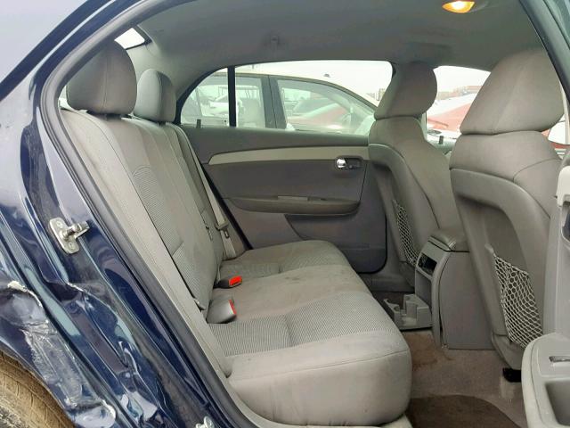 1G1ZB5E18BF293543 - 2011 CHEVROLET MALIBU LS ლურჯი ფოტო 6