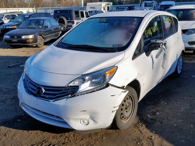 3N1CE2CPXGL408282 - 2016 NISSAN VERSA NOTE WHITE photo 2